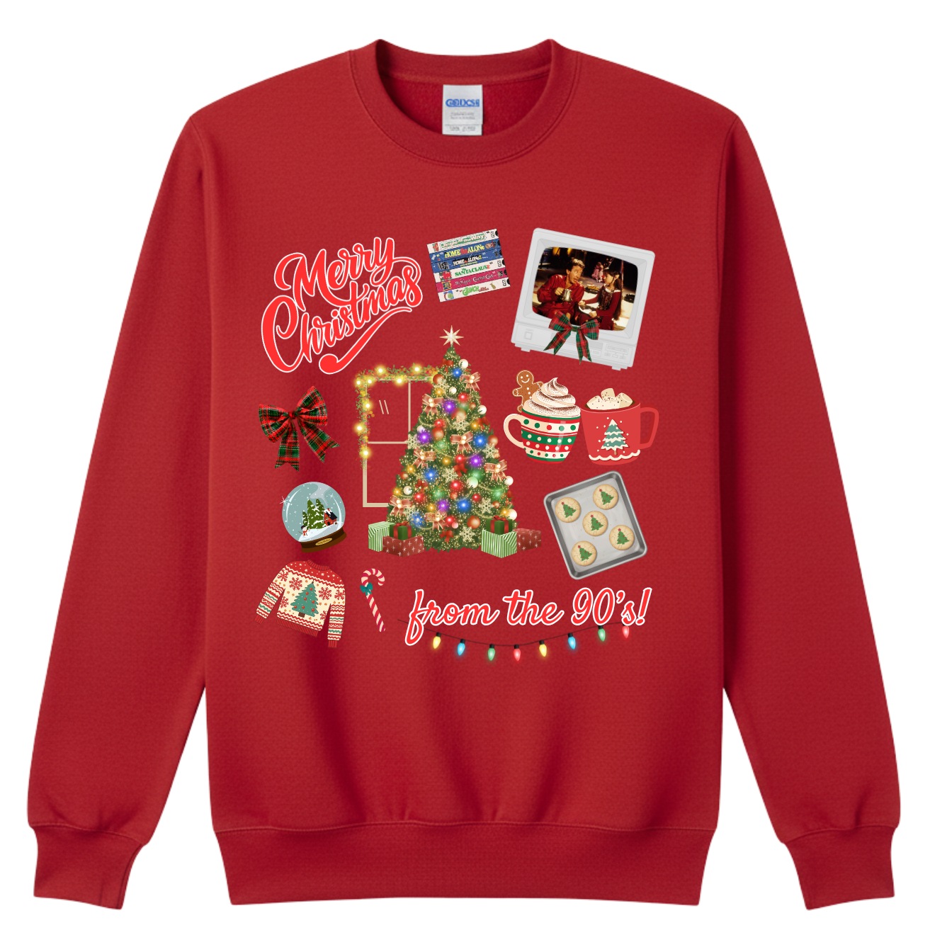 MerryChristmas from the 90s Sweatshirt