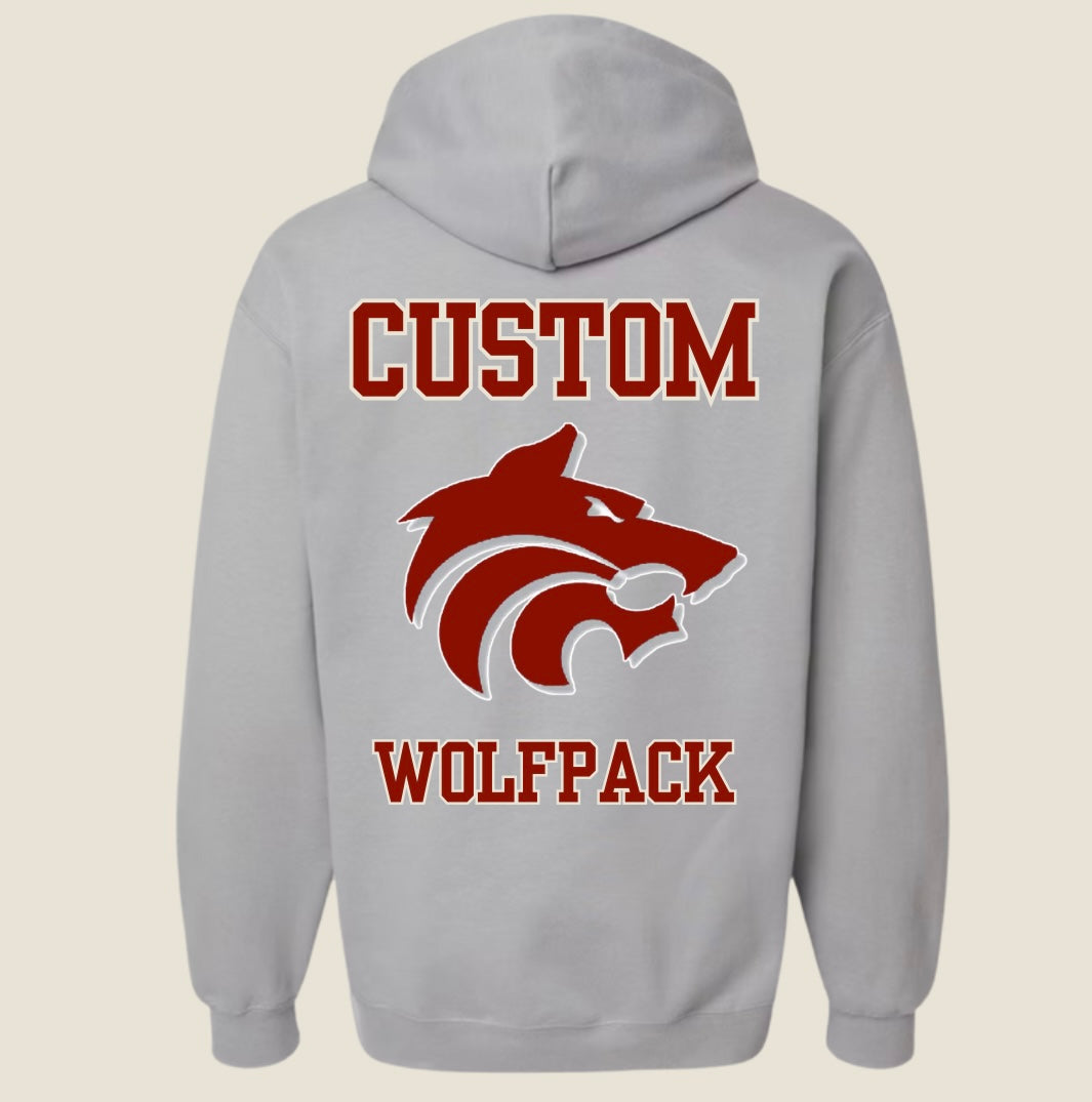 Custom Wolfpack sweatshirt
