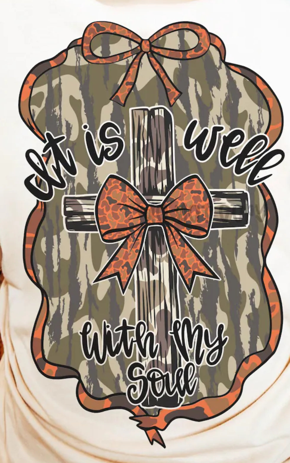 It is well with my soul t shirt