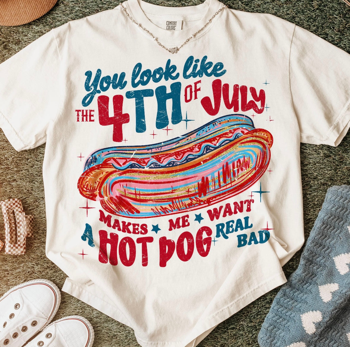 You look like the 4th of July