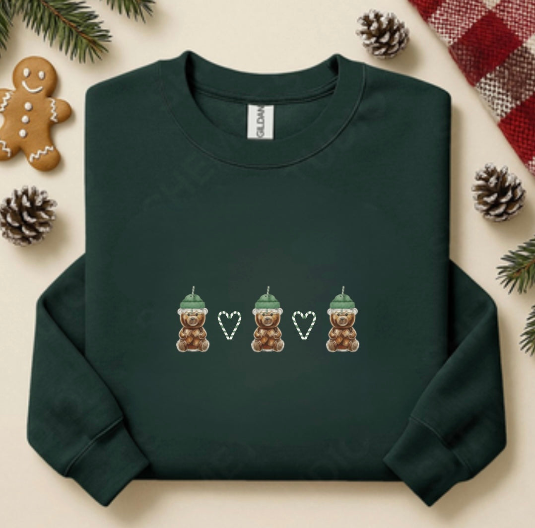 Bear Cups and Candy Cane Hearts