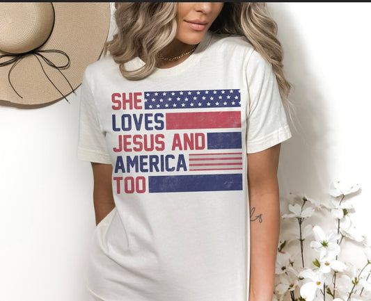 Love Jesus and America