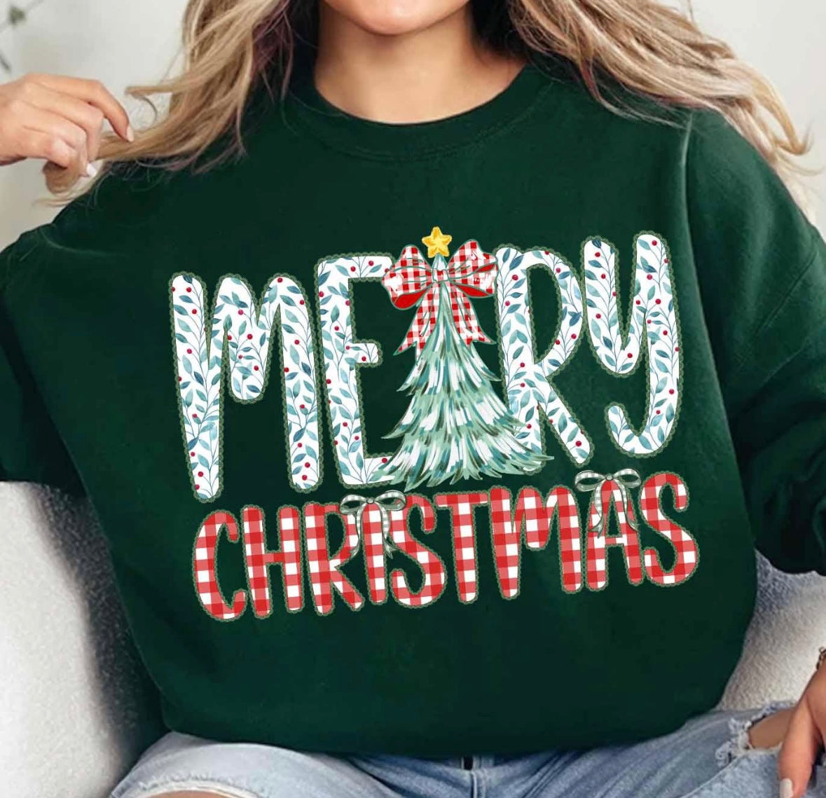 Merry Christmas Crewneck sweatshirt