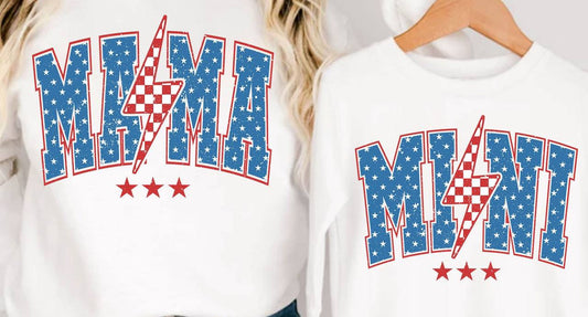 Mama Mini Crewneck Sweaters