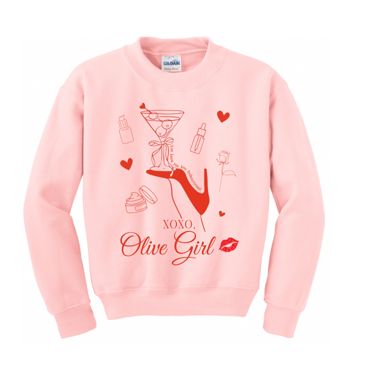 XOXO Olive Girl Sweatshirt