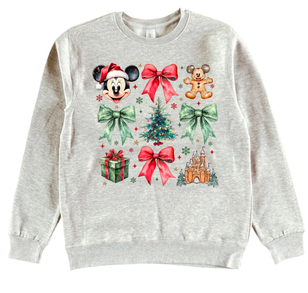 Disney Christmas Crewneck Sweatshirt