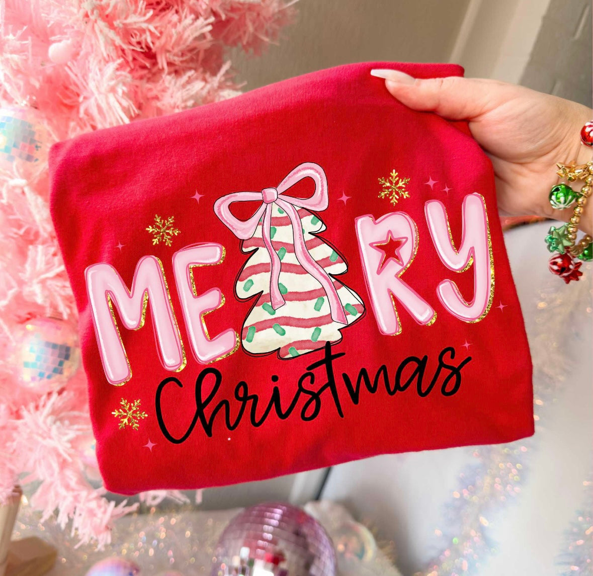 Merry Christmas Crewneck Sweatshirt