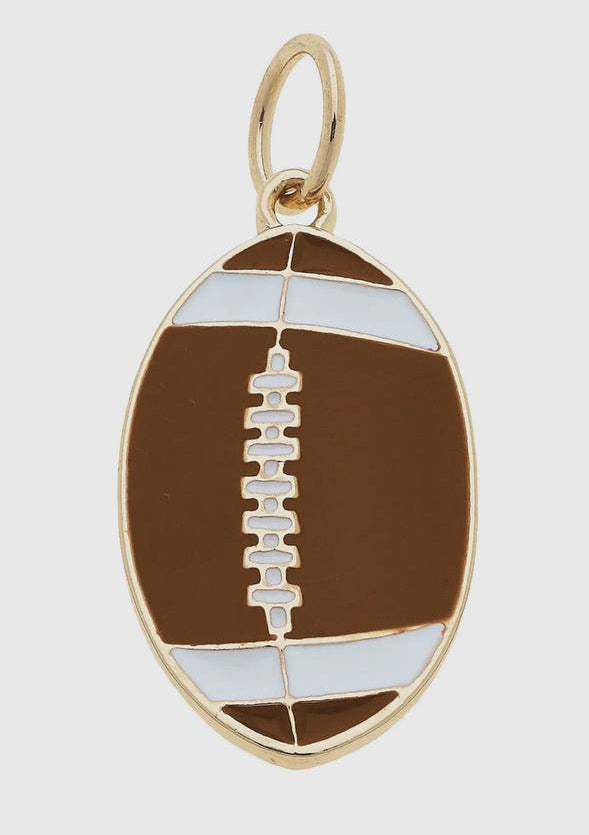 Football Charm Gold