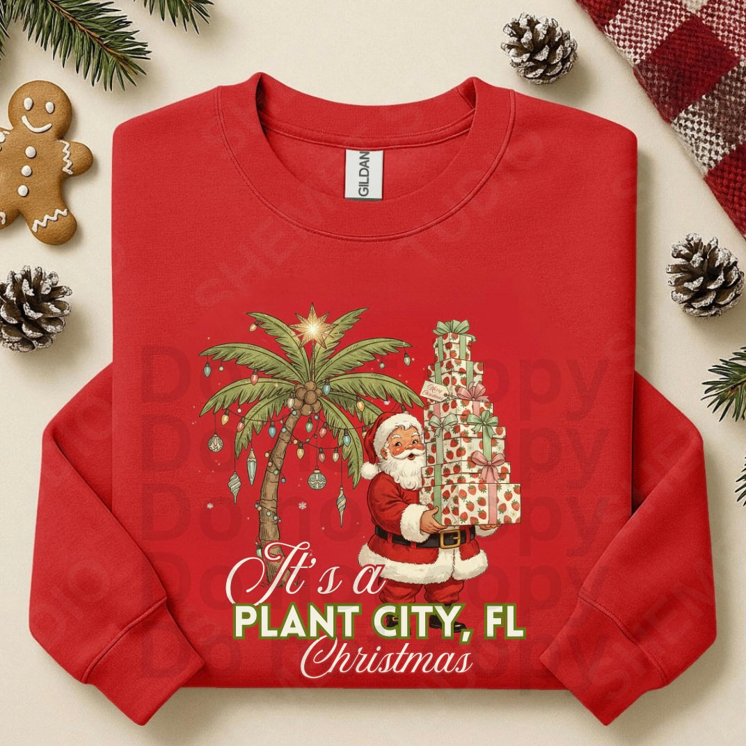 Plant City, FL Christmas Crewneck