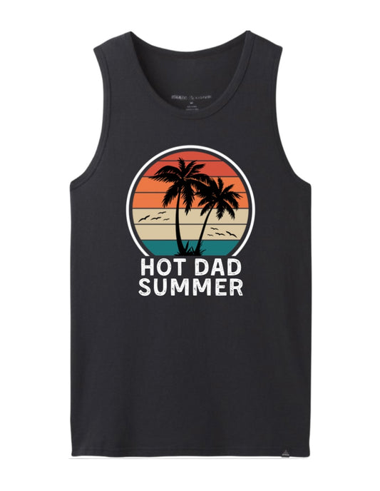 Hot Dad Summer Mens Tank