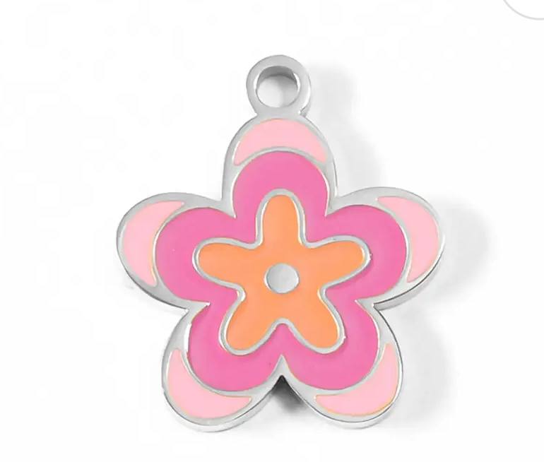 Retro Flower Charm