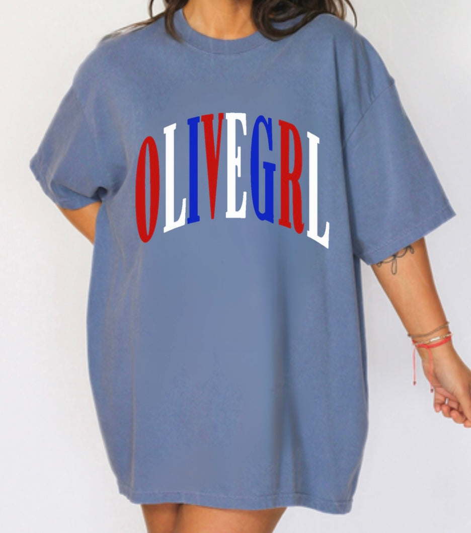 Red, White, & Blue OLIVEGRL