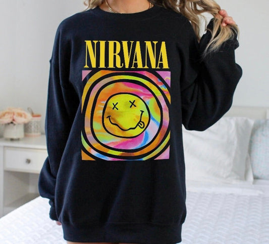 Gildan-Nirvana Crewneck Sweater