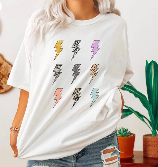 Lightning Bolt Graphic t shirt